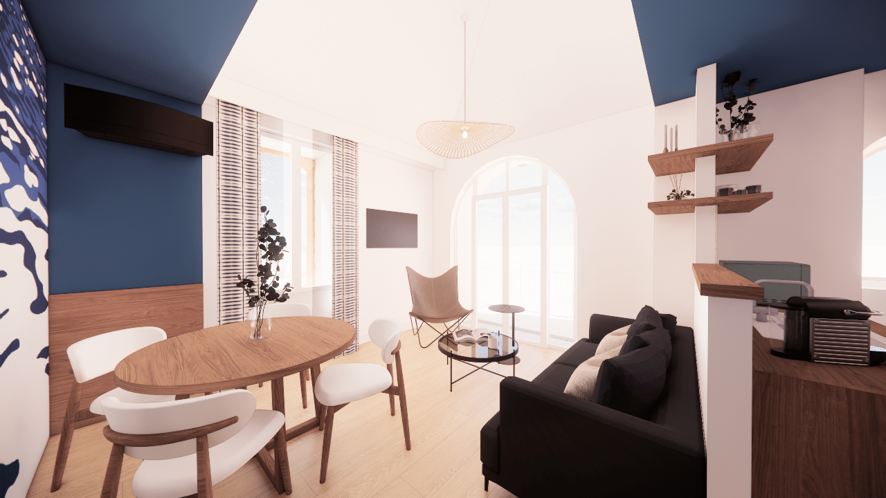 lgt 1 r+1 pièce de vie ²